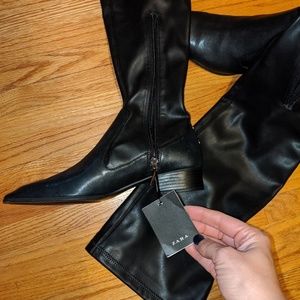 Zara Over the Knee Boots